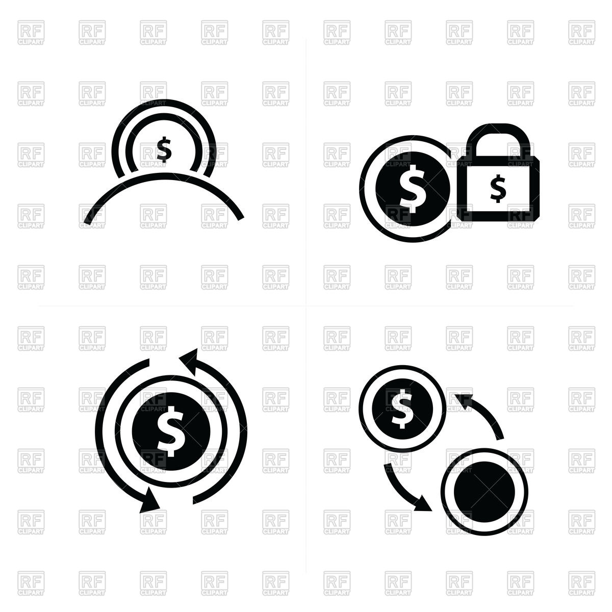 1200x1200 Savings Coins Icon
