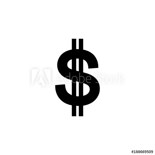 500x500 Dollar Sign Icon Element Of Money Symbol Icon Premium Quality