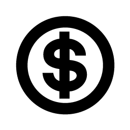 256x256 Usd, Commercial, Humanitarian, Signs, Symbol, Money, Dollar, Big