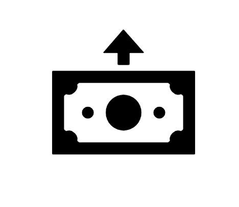 468x405 Initiate Money Transfer Icon In Android Style This Initiate Money