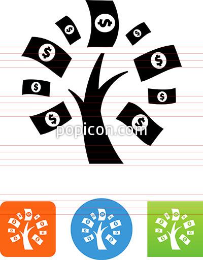 400x512 Money Tree Icon