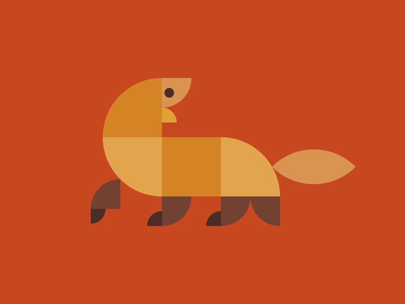 800x600 Mongoose Geometric Logo Animals Logos Design Geometric