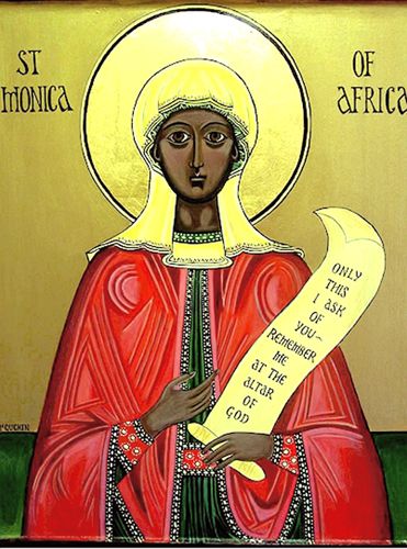 371x500 St Monica Of Africa Icon