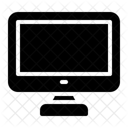 Monitor Icon Of Glyph Style 256x256 Monitor Icon Of Glyph Style
