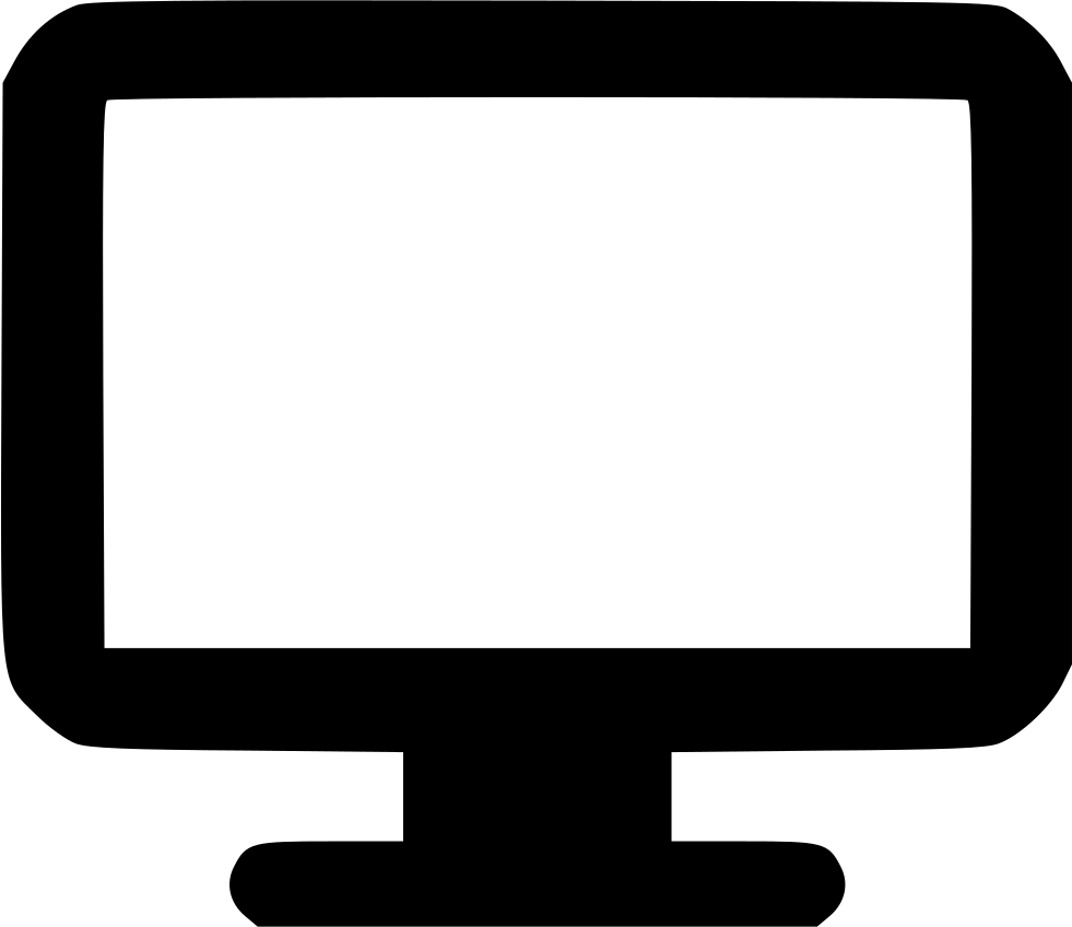 981x848 Monitor Png Icon Free Download