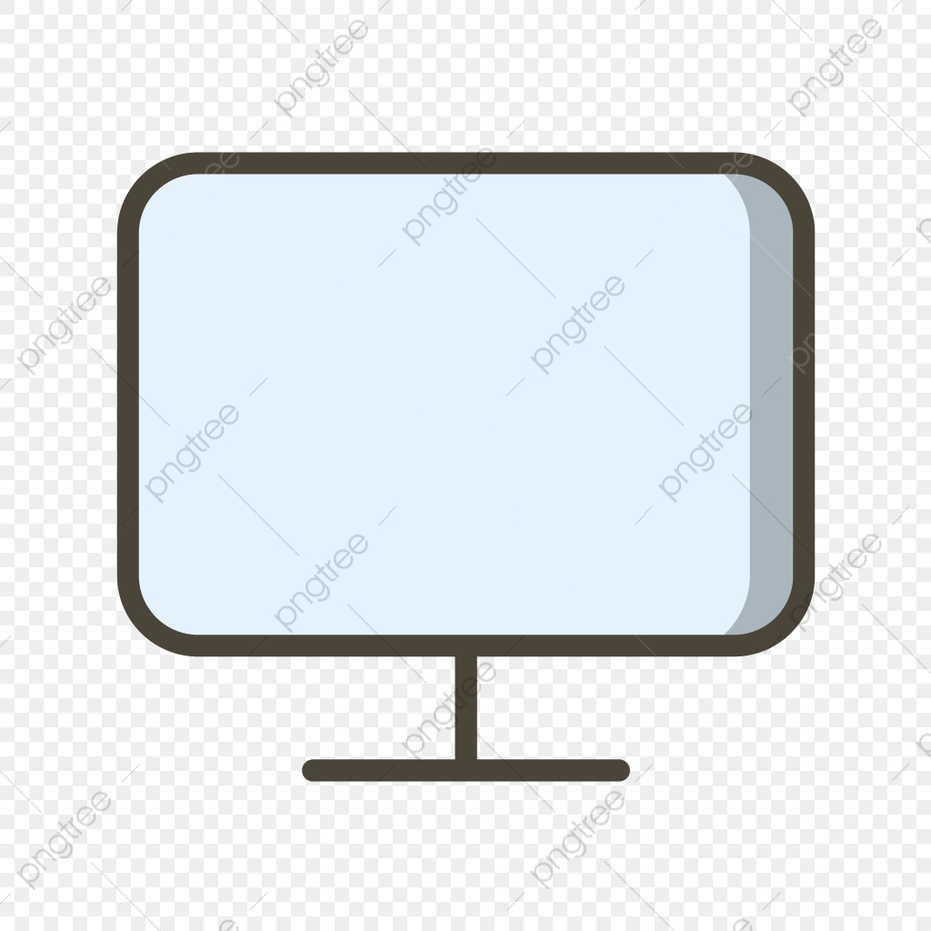 1024x1024 Vector Monitor Icon, Computer, Monitor, Screen Png And Vector