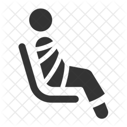 256x256 Monk Icon Of Glyph Style