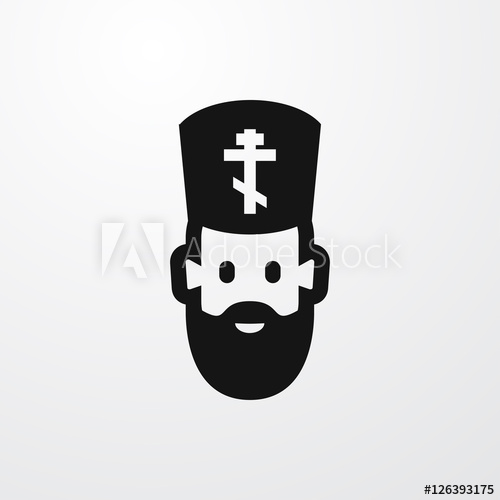 500x500 Monk Icon Illustration