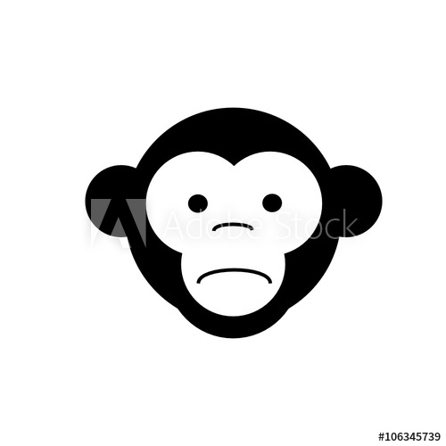 500x500 Sad Monkey Icon