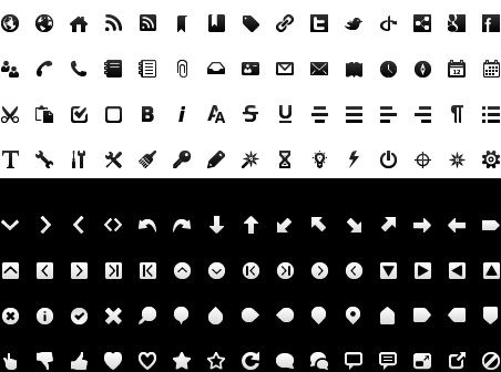 452x336 Black White Mono Color Icon Set Perfect For Wireframes
