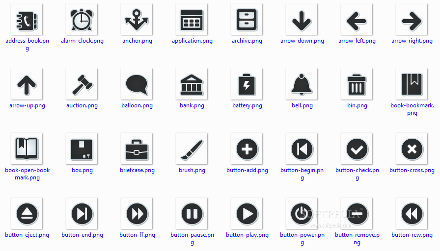 896x512 Download Super Mono Icons