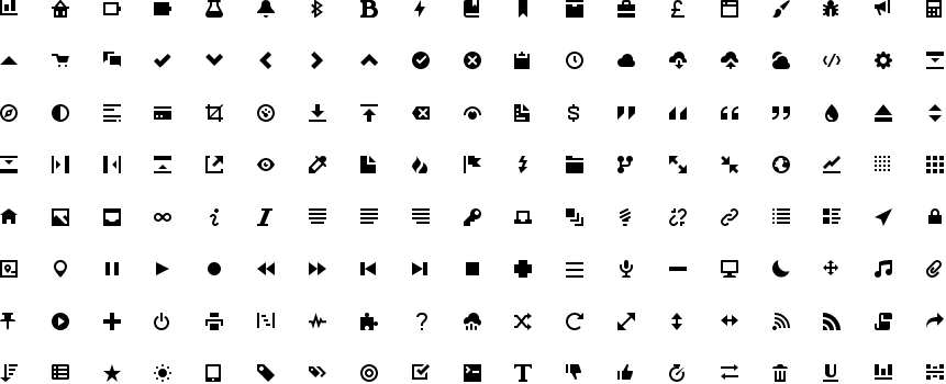 861x350 Free Grey Mono Icon Pack