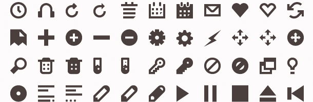 610x200 Beautiful High Quality Ui Icon Sets