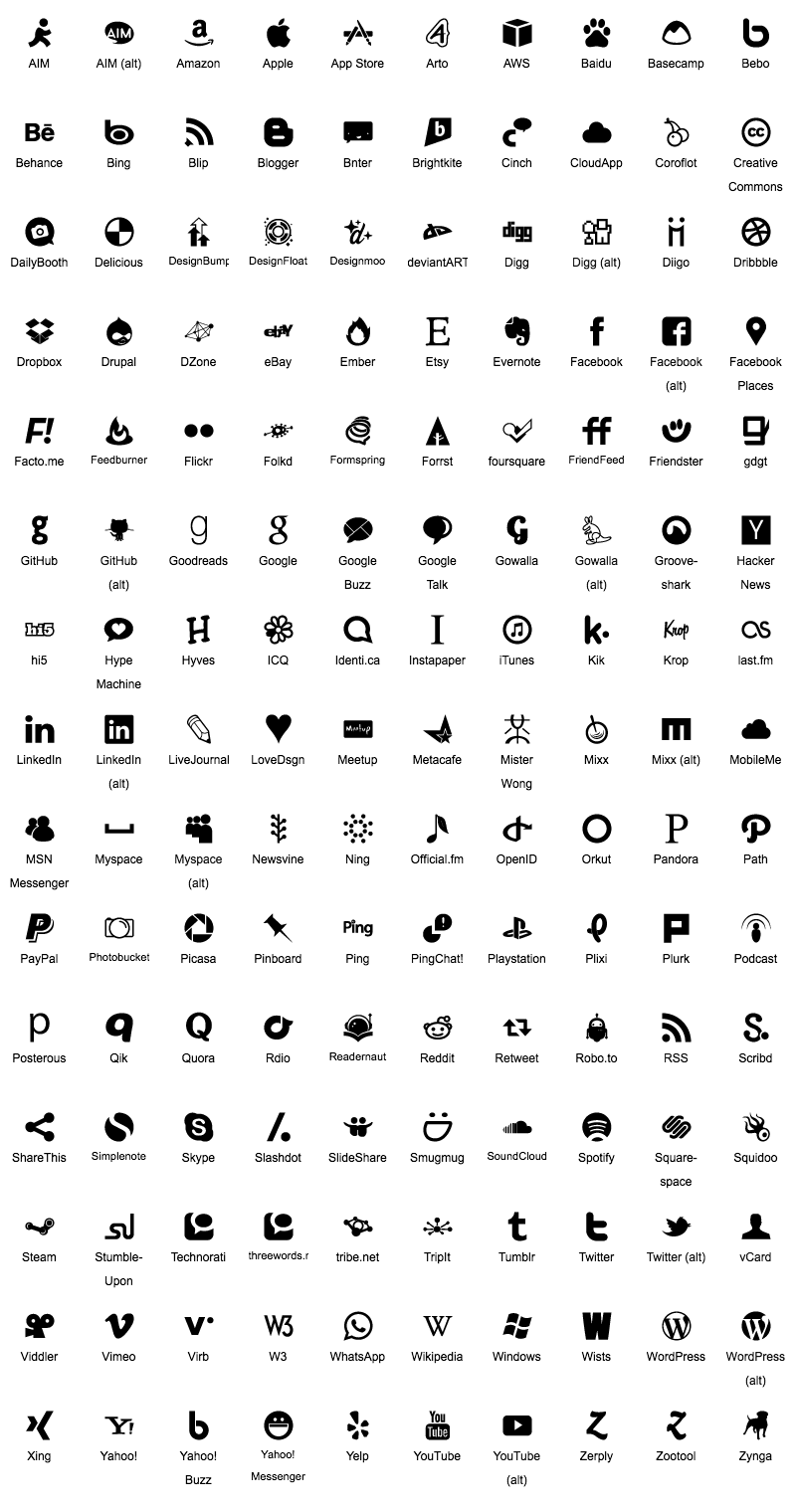 800x1520 Justvector Social Icons