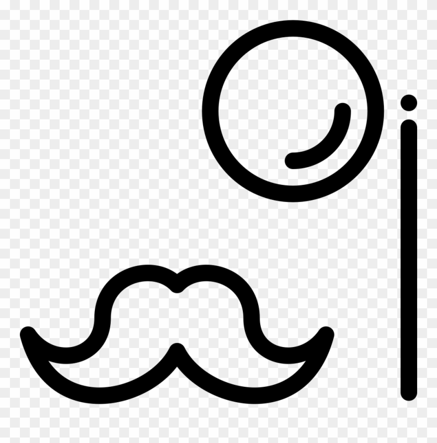 880x891 Mustache Streamline Png Icon Free Download
