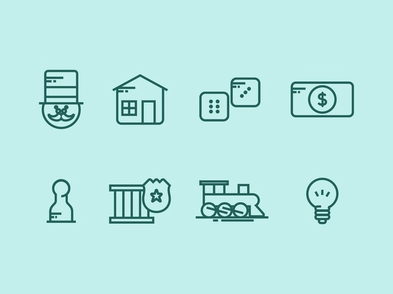 800x600 Monopoly Icons