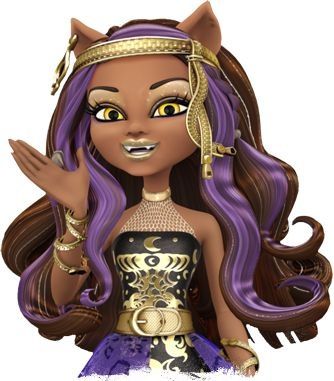 334x381 Clawdeen Icon Monster High Monster High Characters, Monster