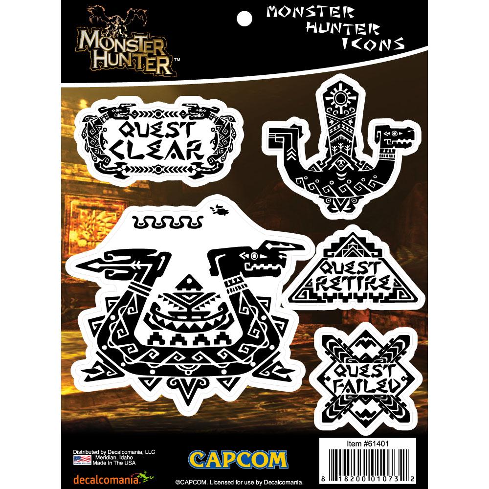 1000x1000 Monster Hunter Icons Decal Car Stickers Decalcomania