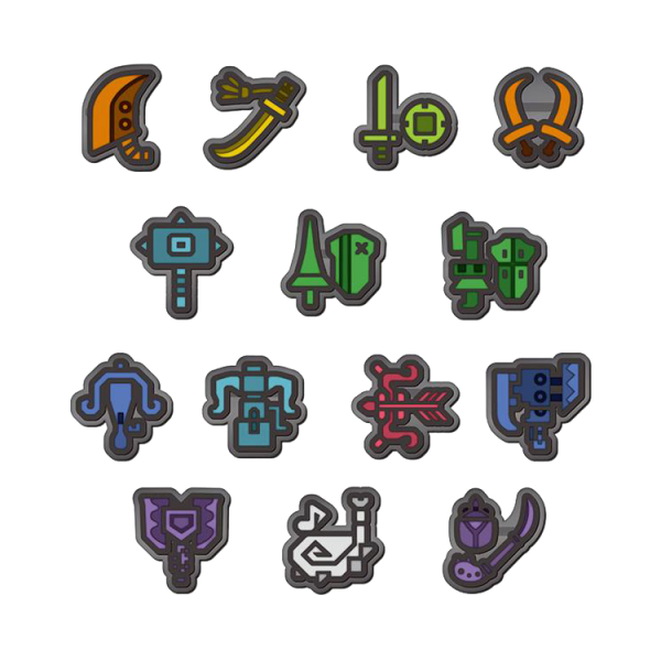 600x600 Monster Hunter World Pins