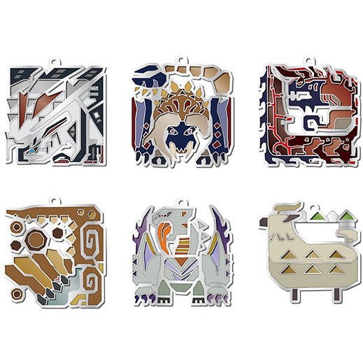 519x519 Monster Hunter Xx Monster Icon Stained Mascot Collection