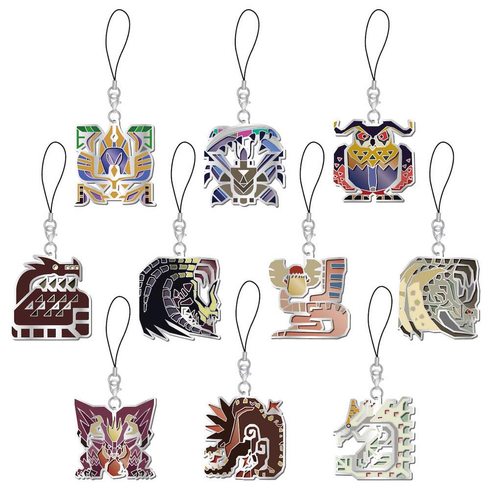 1000x1000 Monster Hunter Xx Monster Icon Stained Mascot Collection Vol