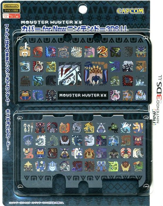 556x700 New Nintendo Xl Monster Hunter Xx Cover Monster Icon