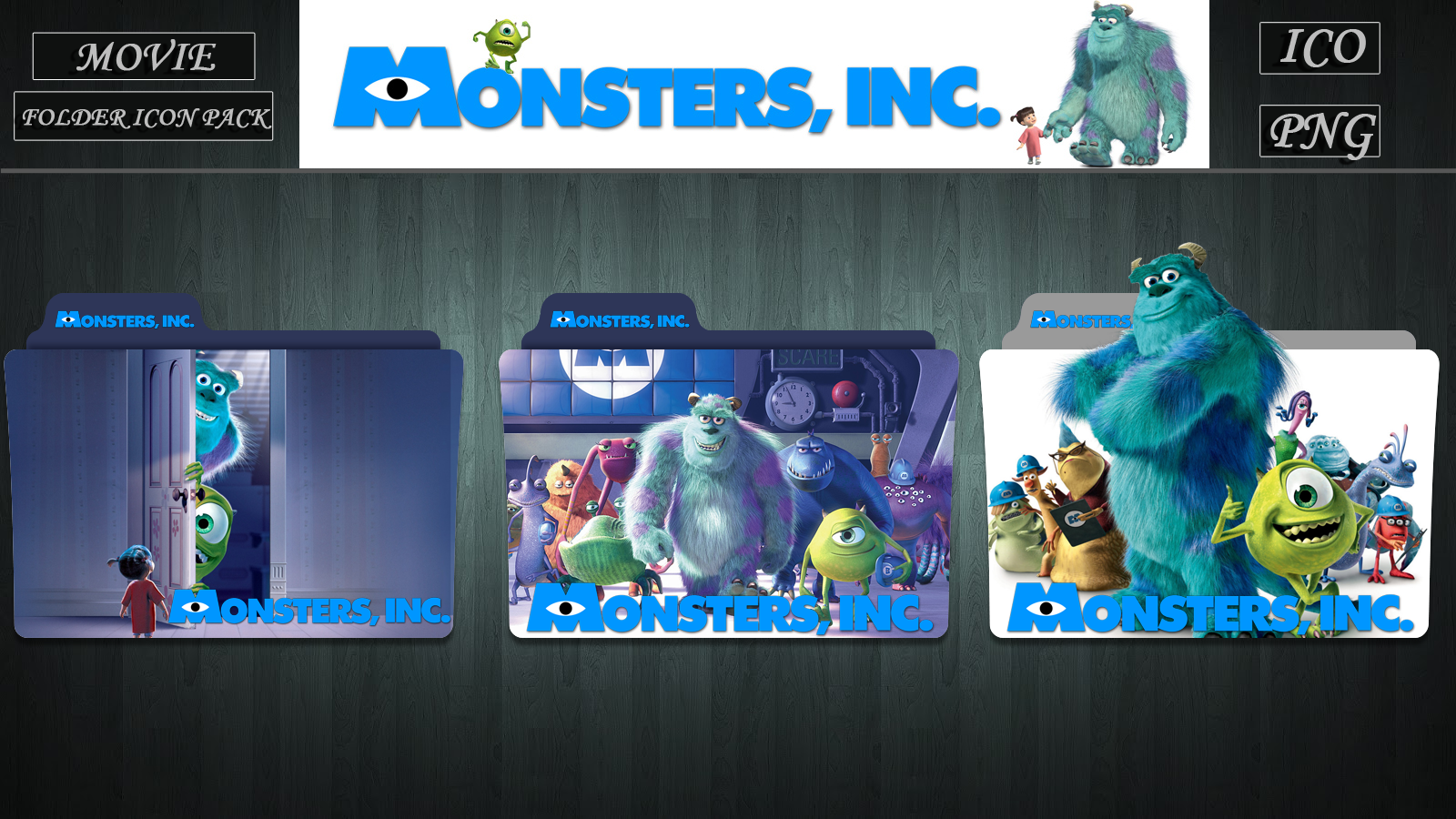 1600x900 Monsters, Inc