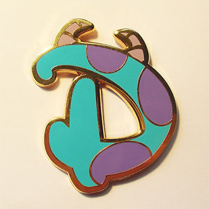 300x300 Le Monsters Inc Sulley New Generation Letter D Disneyland Paris