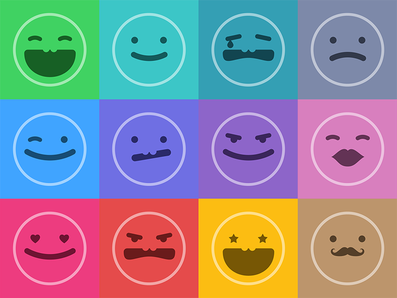 800x600 Moods' Icons