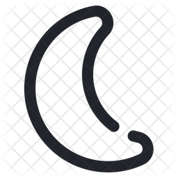 256x256 Night Mood Icon Of Line Style