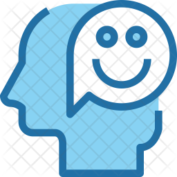256x256 Good Mood Icon Of Colored Outline Style