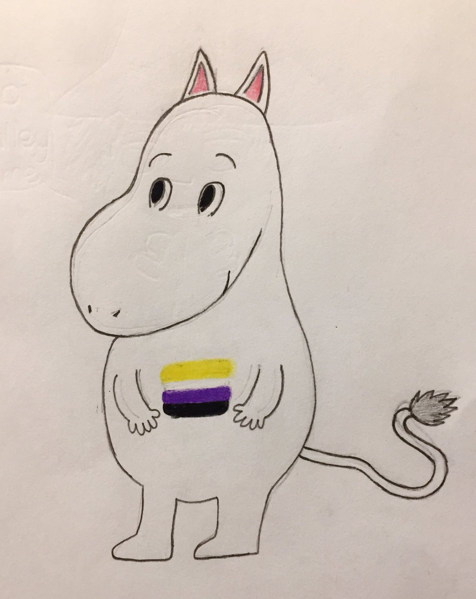954x1200 Moomin Is A Non Binary Icon Respect Them