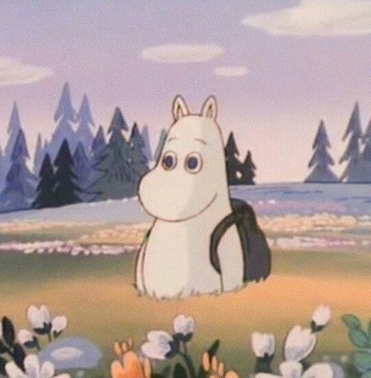 541x551 In Moomin, Aesthetic Anime