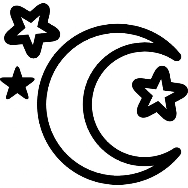 626x626 Moon Stars Icon