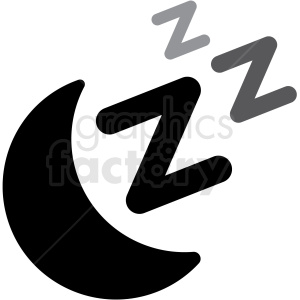 300x300 Moon Sleep Stars Icon Vector Clipart Royalty Free Gif, Png