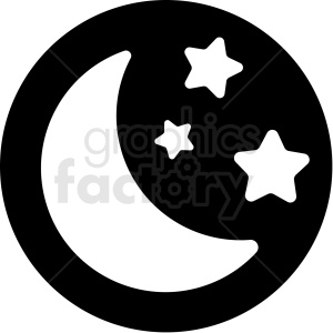 Moon And Stars Icon at Vectorified.com | Collection of Moon And Stars Icon free for personal use