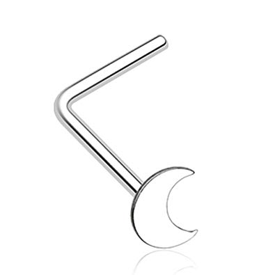 395x395 Dainty Crescent Moon Icon L Shaped Nose Ring