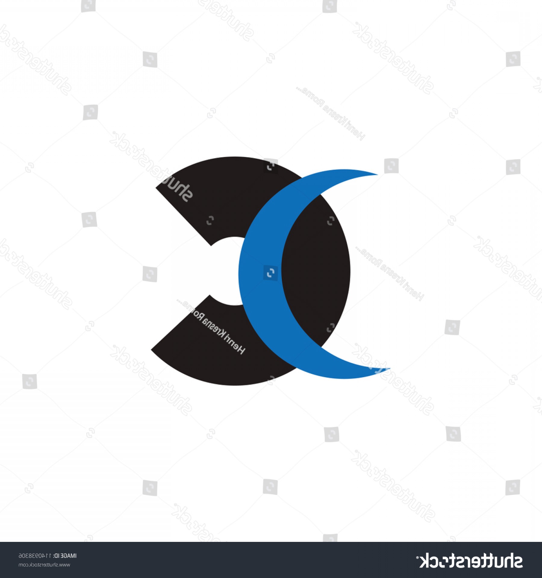 1800x1920 Letter C Moon Icon Vector Logo Soidergi