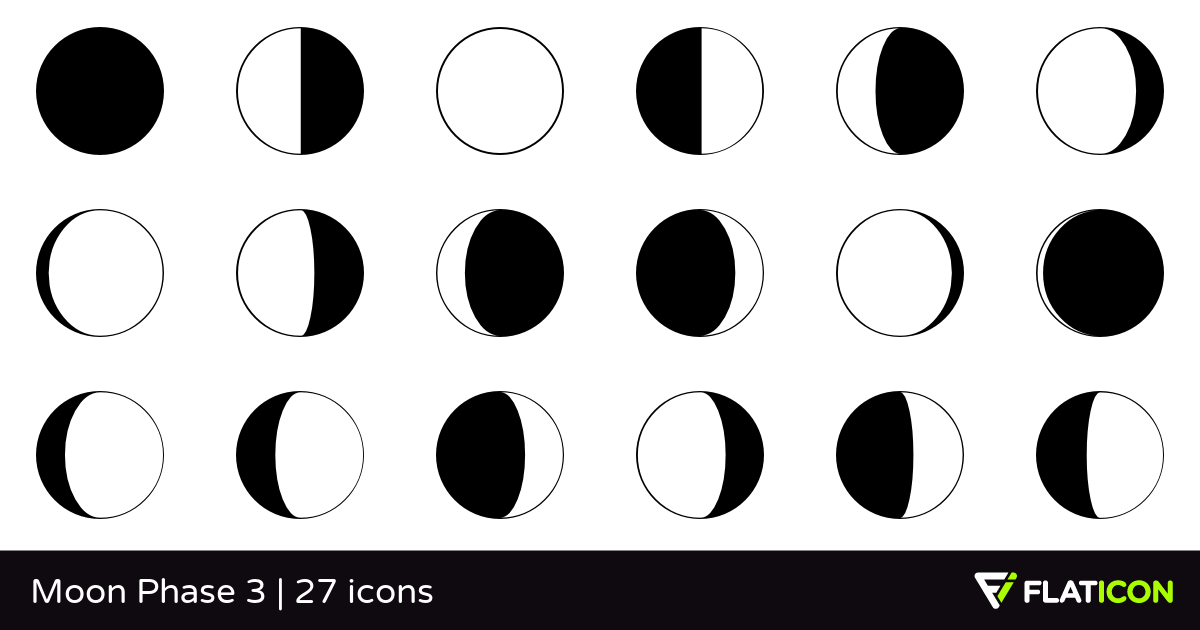 1200x630 Moon Phase Free Icons