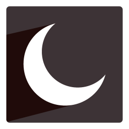 256x256 Moon Icon Christmas Shadow Iconset Pelfusion