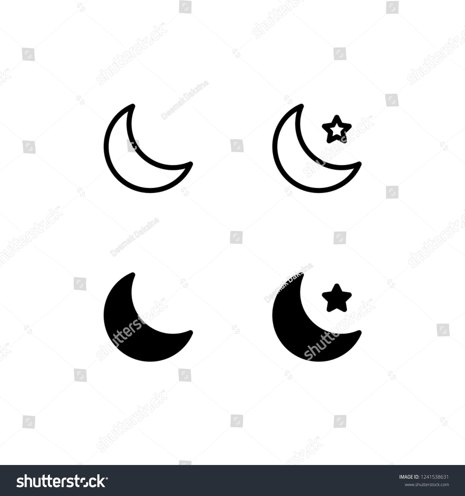 1500x1600 Moon Icon Design Crescent, Night, Moon, Astronomy, Moonlight
