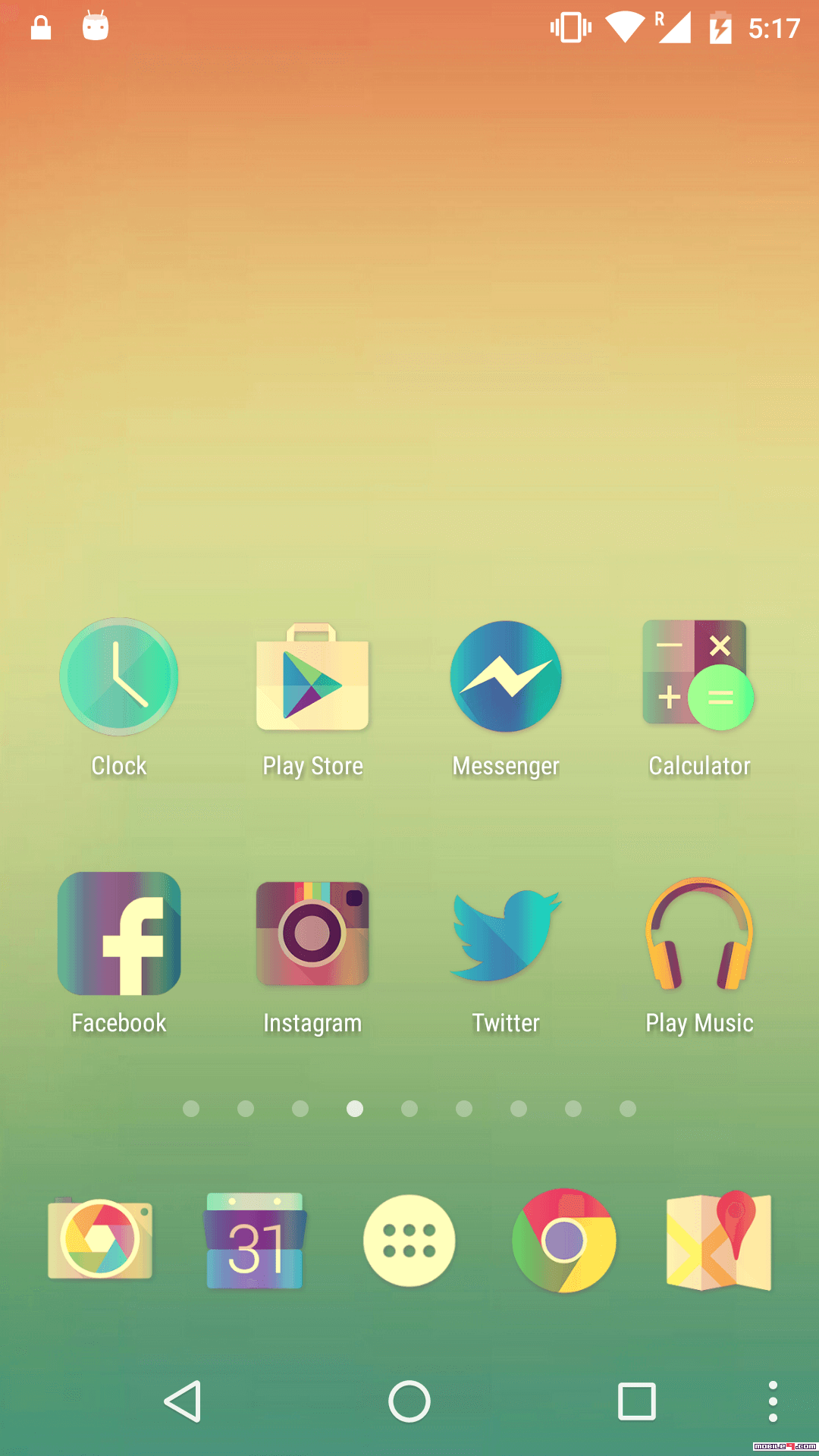 1080x1920 Download Retro Moonlight Icon Pack Hd Theme Go Launcher Themes
