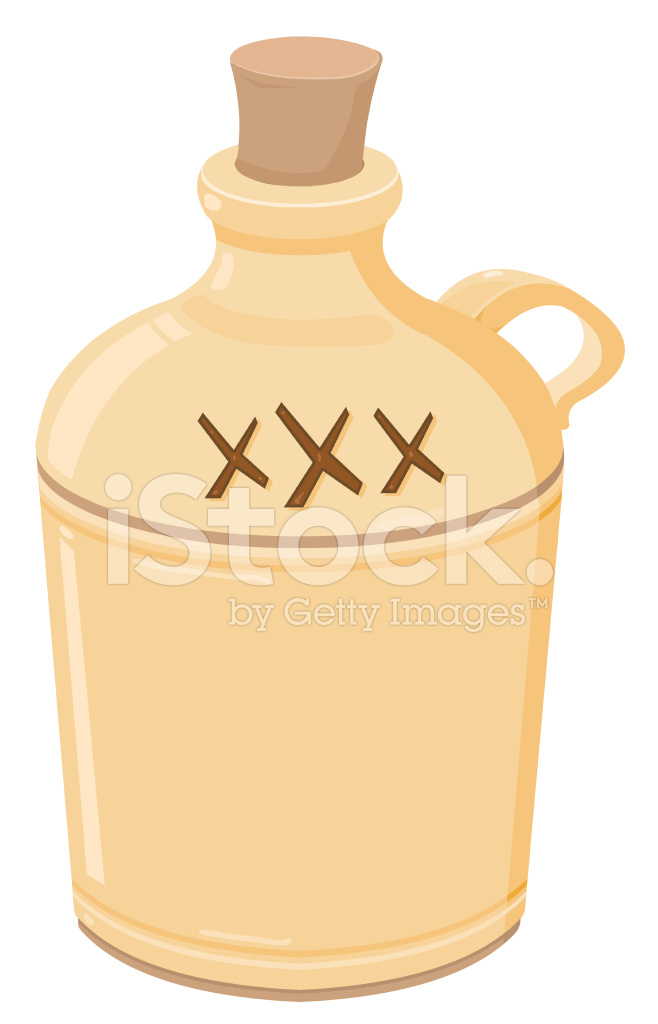 658x1024 Alcohol Moonshine Icon Stock Vector