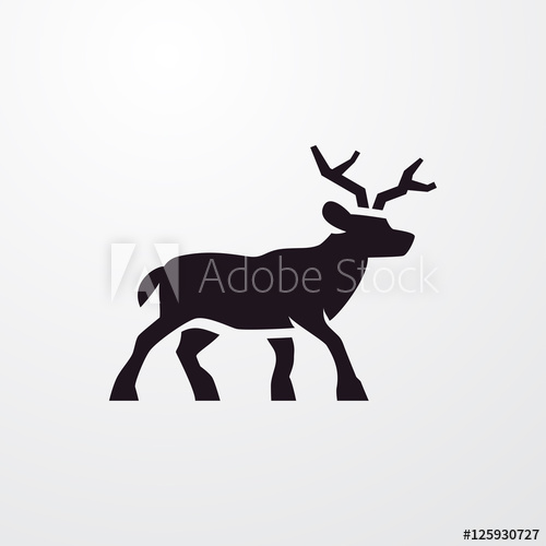 500x500 Moose Icon Illustration