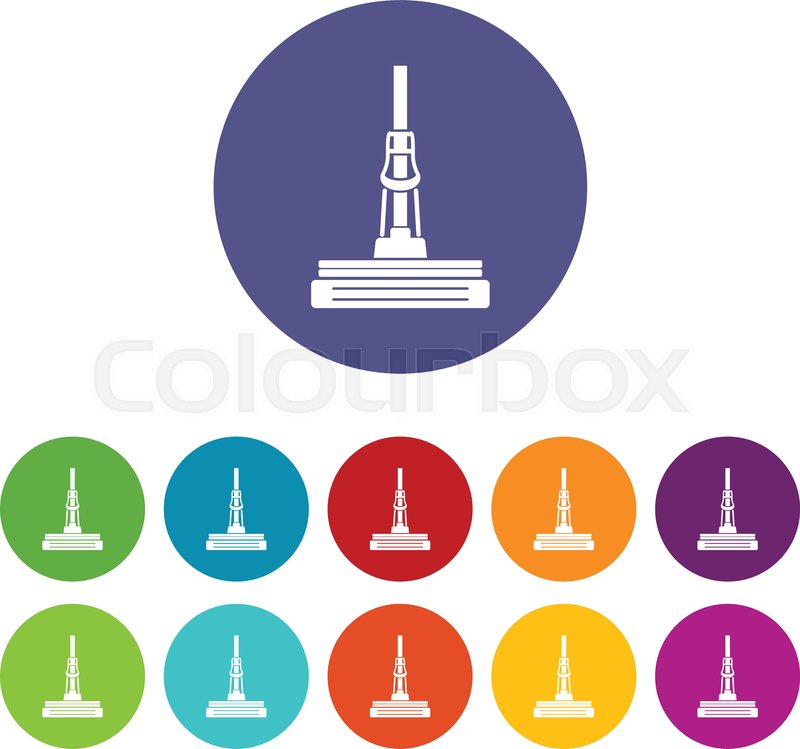 800x749 Mop Icon Simple Illustration Of Mop Stock Vector Colourbox