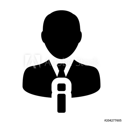 500x500 Information Icon Vector Male User Person Profile Avatar Symbol