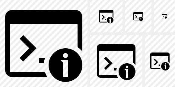 580x290 Command Prompt Icon Symbol Black Professional Stock Icon