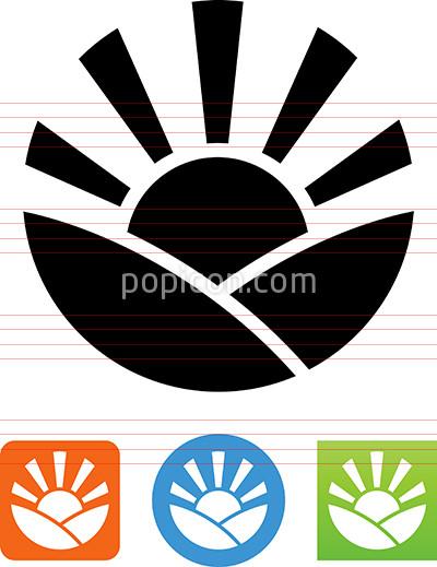 400x519 Morning Sunrise Over Hills Icon