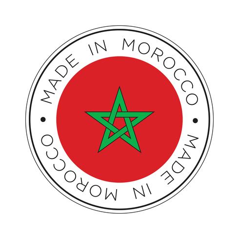 490x490 Made In Morocco Flag Icon