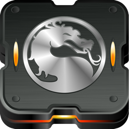 256x256 Mortal Kombat Icon Download Skrynium Black Icons Iconspedia